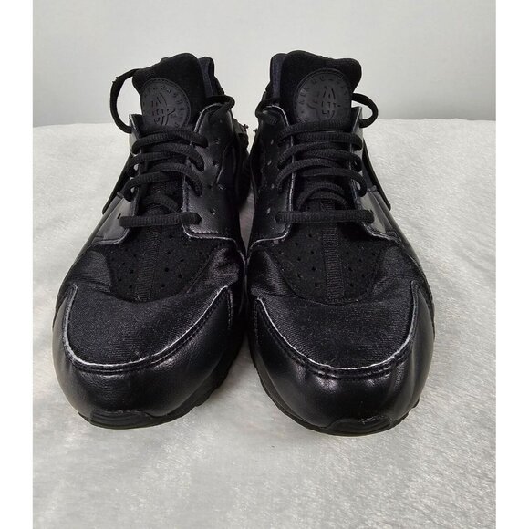 Size 8.5 - Nike Air Huarache Run Triple Black-634835-012 - Picture 1 of 9